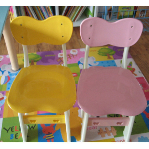 사과모양 고급형 다빈치 유치원책상용 의자 - 의자 단독상품
