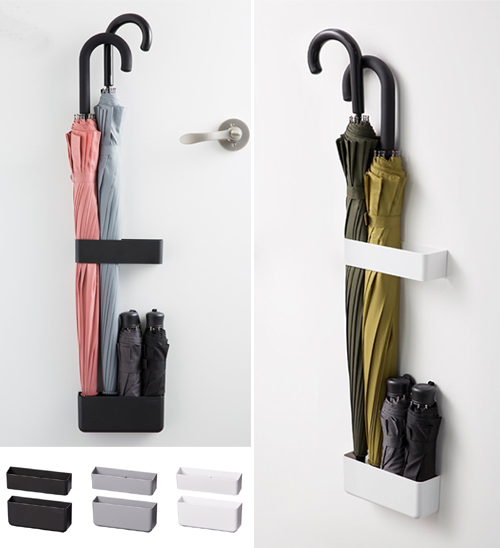 마그네틱 우산꽂이  자석 우산정리대 3color