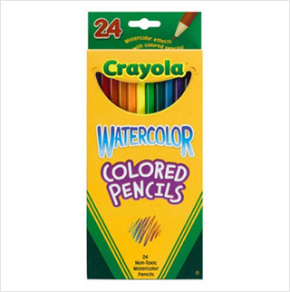 수채색연필 24색